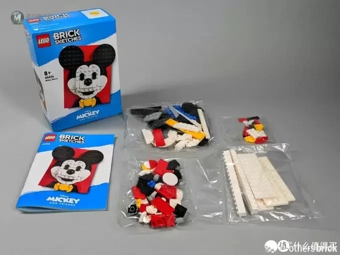 乐高积木素描40456米奇和40457米妮开箱评测 乐高积木素描40456米奇和40457米妮开箱评测