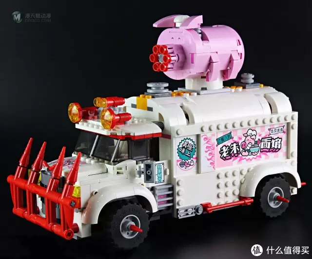 乐高悟空小侠系列之——LEGO 80009朱大厨移动钉耙车 乐高悟空小侠系列之——LEGO 80009朱大厨移动钉耙车