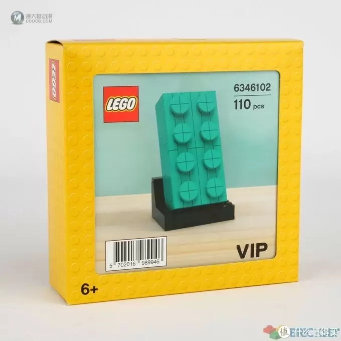 乐高满赠礼品6346104蓝色纪念砖评测 乐高满赠礼品6346104蓝色纪念砖评测