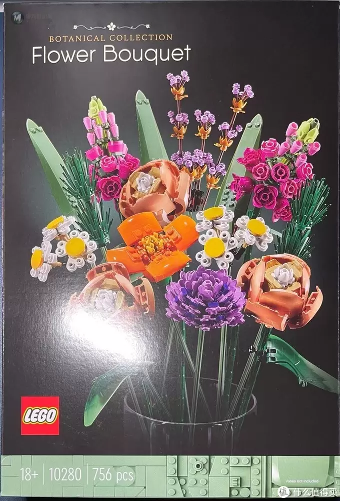 乐高 篇一:送你一朵小红花:lego 10280花束开箱 乐高 篇一:送你一朵小红花:lego 10280花束开箱