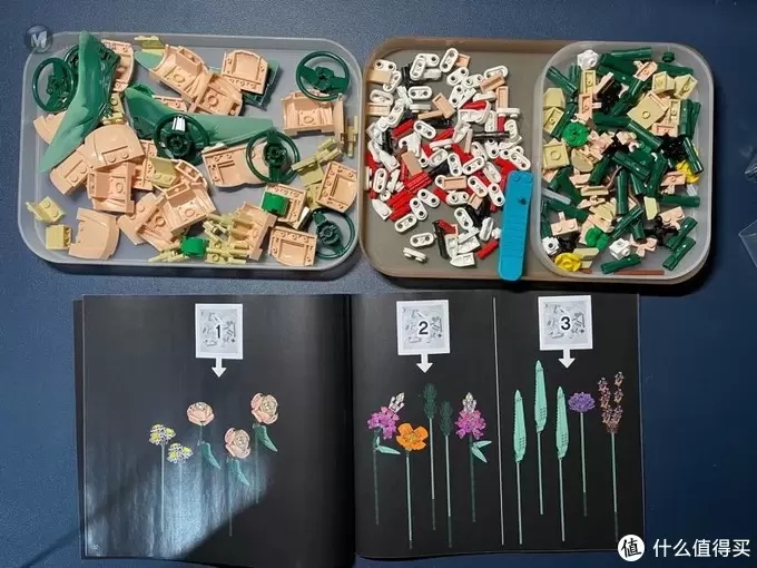 乐高 篇一:送你一朵小红花:lego 10280花束开箱 乐高 篇一:送你一朵小红花:lego 10280花束开箱