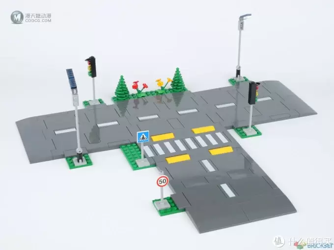 颠覆性的全新城市道路系统!乐高60304道路底板评测 颠覆性的全新城市道路系统!乐高60304道路底板评测