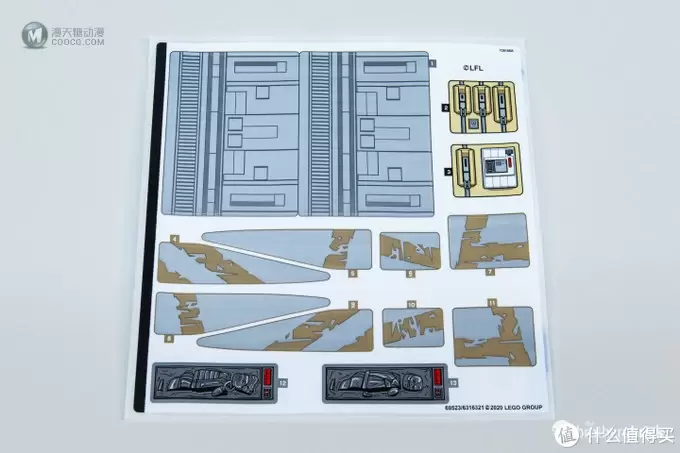乐高星球大战系列75292曼达洛人:剃刀冠号详尽开箱评测 乐高星球大战系列75292曼达洛人:剃刀冠号详尽开箱评测
