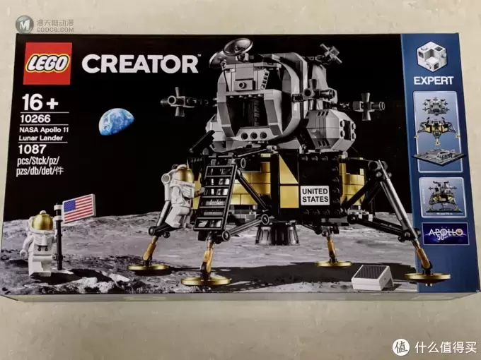 LEGO 乐高 篇一:LEGO/乐高 NASA 阿波罗11号月球着陆器:这是我个人的一小步, LEGO 乐高 篇一:LEGO/乐高 NASA 阿波罗11号月球着陆器:这是我个人的一小步,