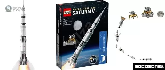 乐高正式推出IDEAS系列复刻产品92176阿波罗土星五号火箭 乐高正式推出IDEAS系列复刻产品92176阿波罗土星五号火箭