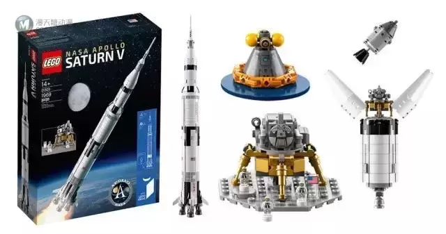 乐高正式推出IDEAS系列复刻产品92176阿波罗土星五号火箭 乐高正式推出IDEAS系列复刻产品92176阿波罗土星五号火箭