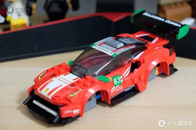 乐高手记 篇四十九:488 GTB赛道版——LEGO 乐高 超级赛车系列 75886 法拉利 488 GT3 乐高手记 篇四十九:488 GTB赛道版——LEGO 乐高 超级赛车系列 75886 法拉利 488 GT3