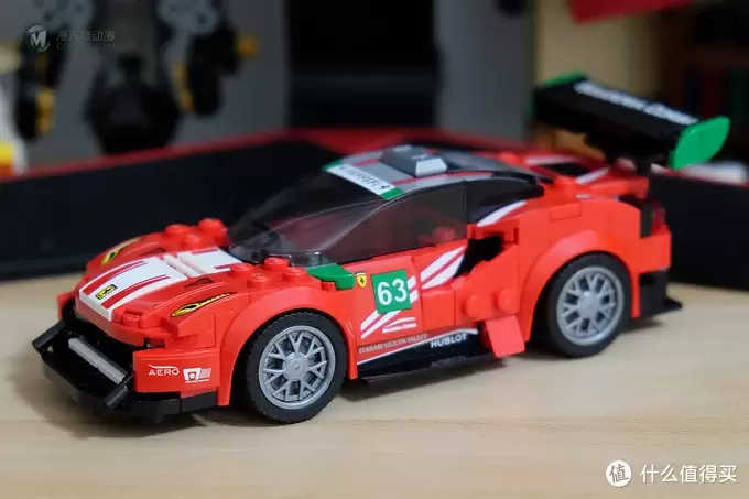 乐高手记 篇四十九:488 GTB赛道版——LEGO 乐高 超级赛车系列 75886 法拉利 488 GT3 乐高手记 篇四十九:488 GTB赛道版——LEGO 乐高 超级赛车系列 75886 法拉利 488 GT3