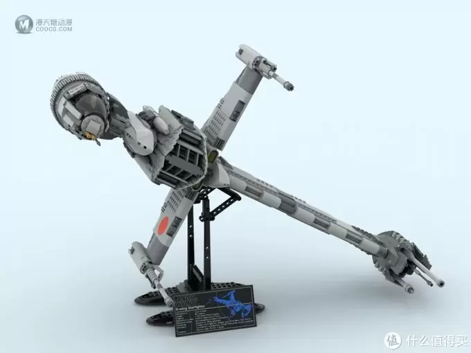 重装铁拳:乐高星球大战 10227 B翼星际战机 虚拟搭建评测 重装铁拳:乐高星球大战 10227 B翼星际战机 虚拟搭建评测