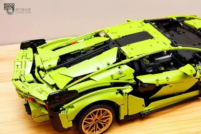 乐高机械组42115 Lamborghini Sian FKP 37实物第一眼! 乐高机械组42115 Lamborghini Sian FKP 37实物第一眼!