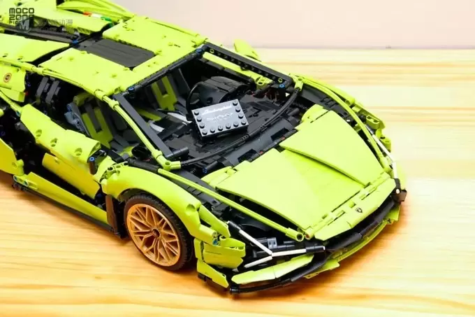 乐高机械组42115 Lamborghini Sian FKP 37实物第一眼! 乐高机械组42115 Lamborghini Sian FKP 37实物第一眼!