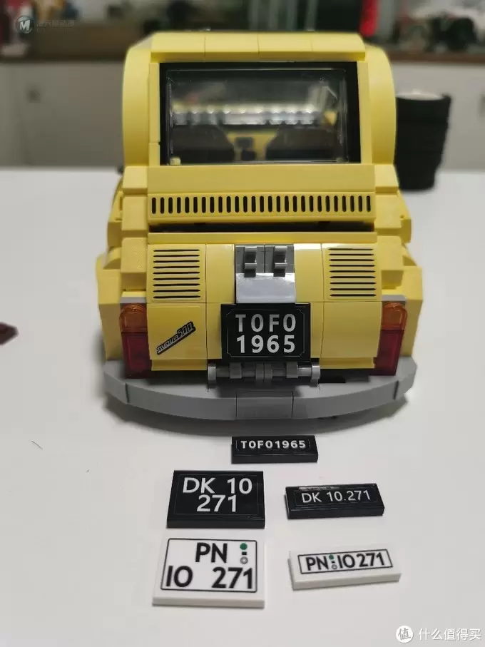 积木们 篇十六:鹅黄色的意大利风情~乐高10271,Fiat 500 积木们 篇十六:鹅黄色的意大利风情~乐高10271,Fiat 500