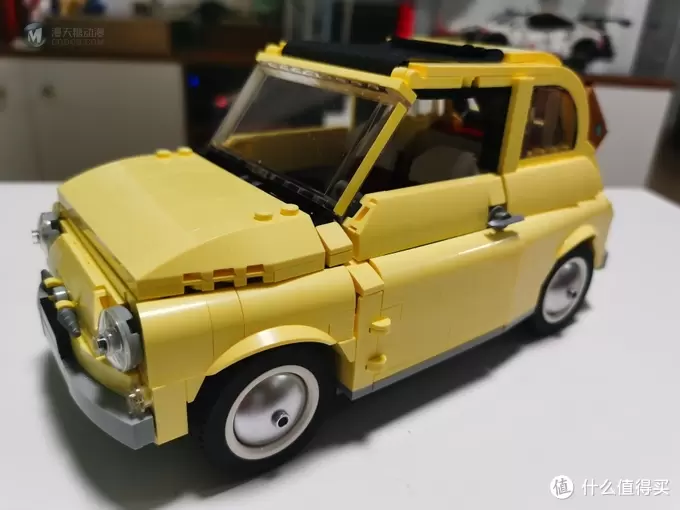 积木们 篇十六:鹅黄色的意大利风情~乐高10271,Fiat 500 积木们 篇十六:鹅黄色的意大利风情~乐高10271,Fiat 500