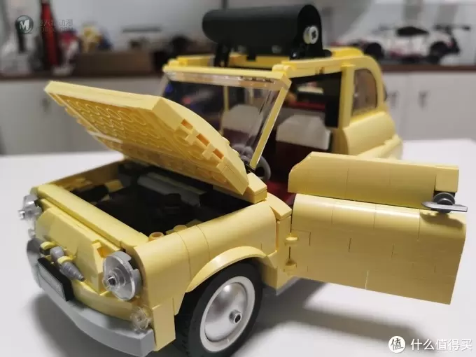 积木们 篇十六:鹅黄色的意大利风情~乐高10271,Fiat 500 积木们 篇十六:鹅黄色的意大利风情~乐高10271,Fiat 500