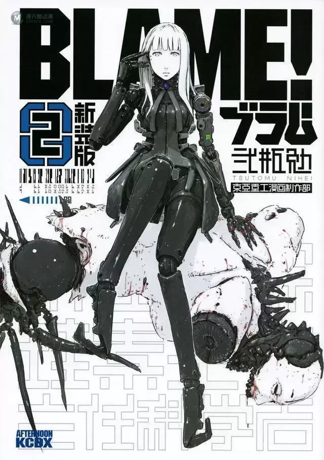 弐瓶勉「BLAME!」新装版1-6卷封面图公开 弐瓶勉「BLAME!」新装版1-6卷封面图公开