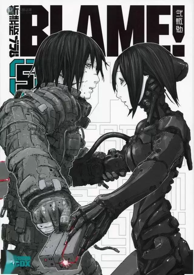 弐瓶勉「BLAME!」新装版1-6卷封面图公开 弐瓶勉「BLAME!」新装版1-6卷封面图公开