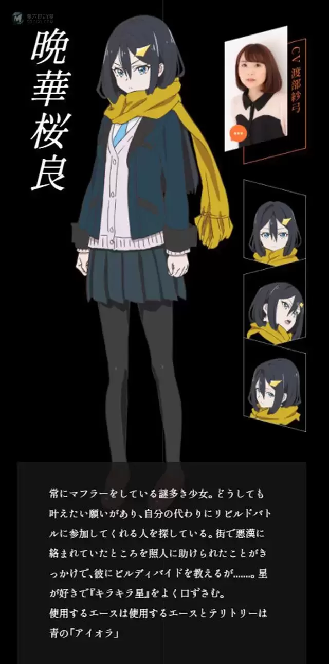 TV动画「BUILD DIVIDE -#000000-」声优&人设图公布 TV动画「BUILD DIVIDE -#000000-」声优&人设图公布