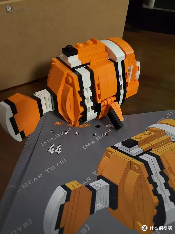 我的 LEGO 乐高 MOC系列5——小丑鱼 我的 LEGO 乐高 MOC系列5——小丑鱼