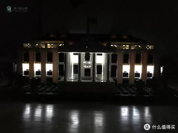 我的LEGO建筑系列 篇八:21006 White House 及亮灯改造 我的LEGO建筑系列 篇八:21006 White House 及亮灯改造
