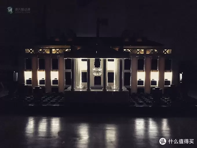 我的LEGO建筑系列 篇八:21006 White House 及亮灯改造 我的LEGO建筑系列 篇八:21006 White House 及亮灯改造