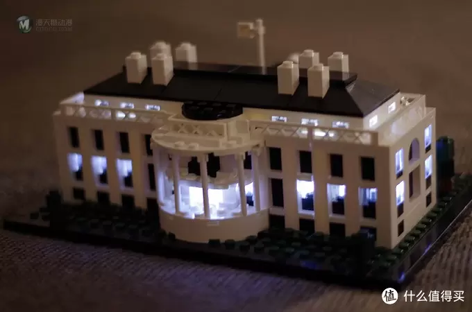 我的LEGO建筑系列 篇八:21006 White House 及亮灯改造 我的LEGO建筑系列 篇八:21006 White House 及亮灯改造