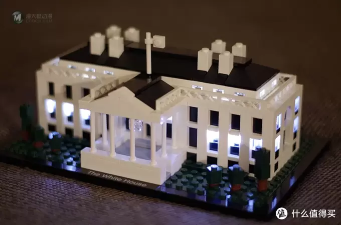 我的LEGO建筑系列 篇八:21006 White House 及亮灯改造 我的LEGO建筑系列 篇八:21006 White House 及亮灯改造