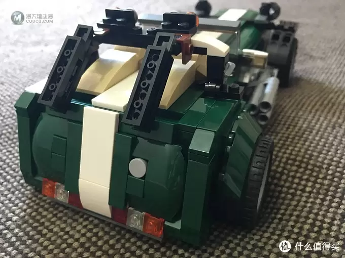 我的LEGO MOC 篇一:10242 MINI Cooper的B模式敞篷跑车 我的LEGO MOC 篇一:10242 MINI Cooper的B模式敞篷跑车
