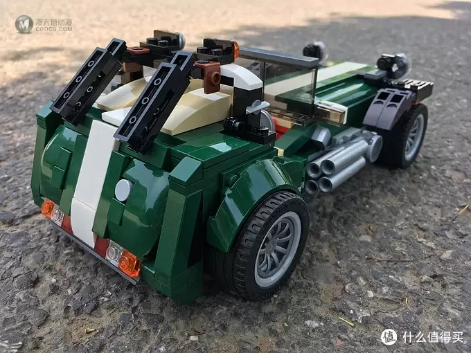 我的LEGO MOC 篇一:10242 MINI Cooper的B模式敞篷跑车 我的LEGO MOC 篇一:10242 MINI Cooper的B模式敞篷跑车