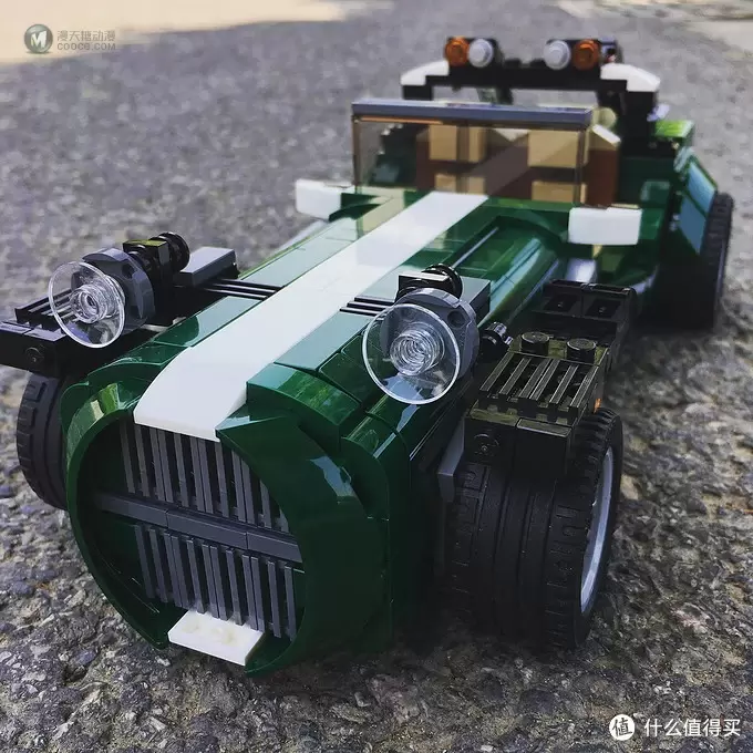 我的LEGO MOC 篇一:10242 MINI Cooper的B模式敞篷跑车 我的LEGO MOC 篇一:10242 MINI Cooper的B模式敞篷跑车