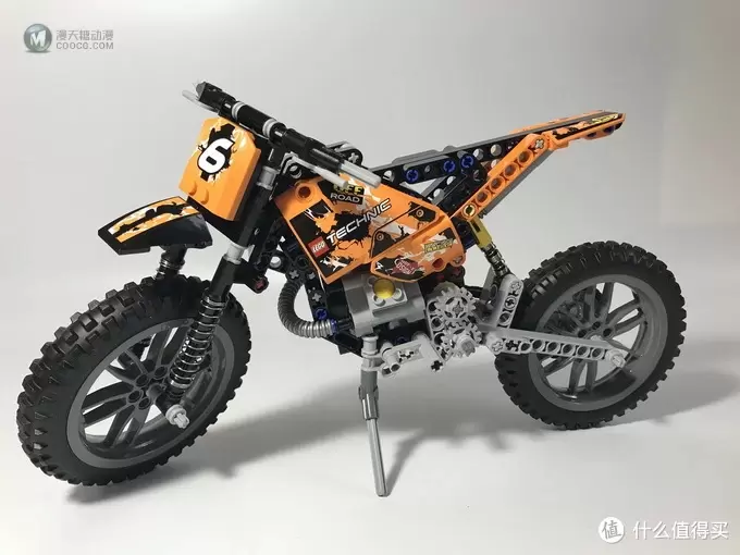 乐高还能这么拼: 复刻 LEGO 乐高科技 42007 越野摩托 乐高还能这么拼: 复刻 LEGO 乐高科技 42007 越野摩托