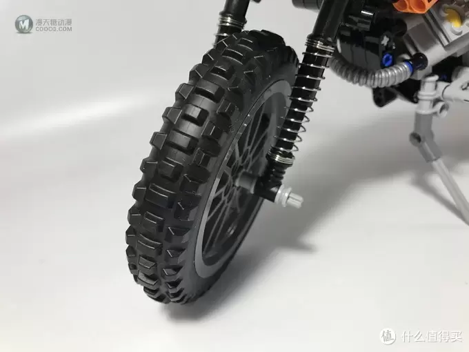 乐高还能这么拼: 复刻 LEGO 乐高科技 42007 越野摩托 乐高还能这么拼: 复刻 LEGO 乐高科技 42007 越野摩托