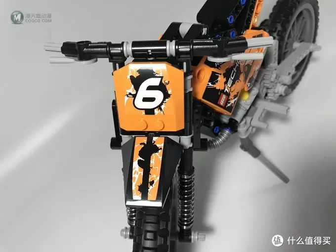 乐高还能这么拼: 复刻 LEGO 乐高科技 42007 越野摩托 乐高还能这么拼: 复刻 LEGO 乐高科技 42007 越野摩托