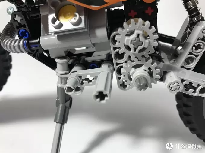 乐高还能这么拼: 复刻 LEGO 乐高科技 42007 越野摩托 乐高还能这么拼: 复刻 LEGO 乐高科技 42007 越野摩托