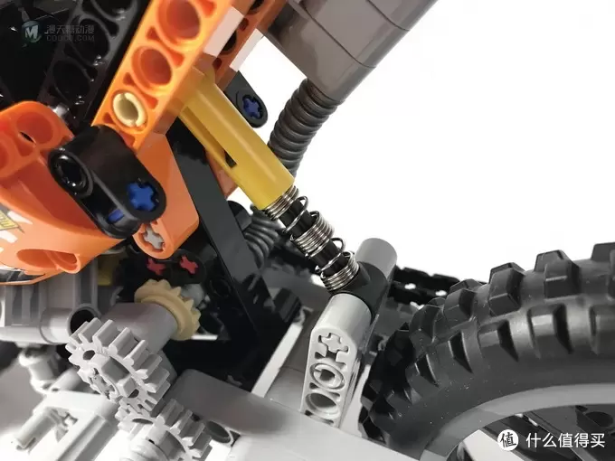 乐高还能这么拼: 复刻 LEGO 乐高科技 42007 越野摩托 乐高还能这么拼: 复刻 LEGO 乐高科技 42007 越野摩托