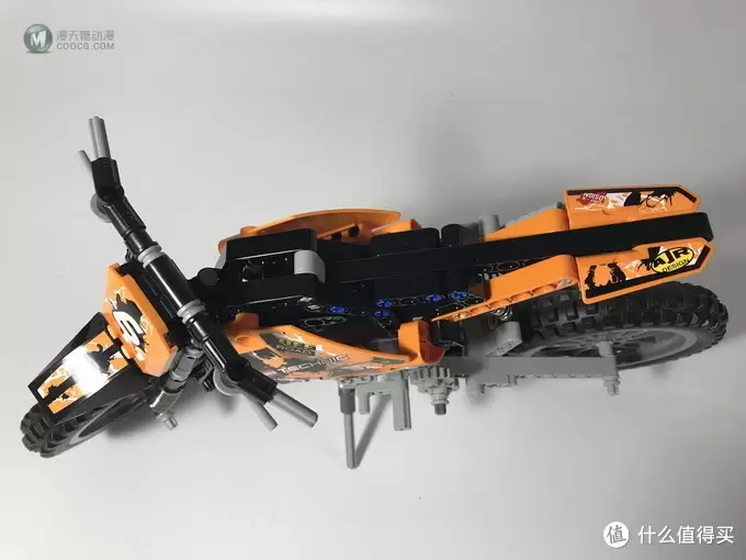 乐高还能这么拼: 复刻 LEGO 乐高科技 42007 越野摩托 乐高还能这么拼: 复刻 LEGO 乐高科技 42007 越野摩托