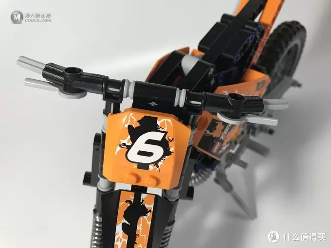 乐高还能这么拼: 复刻 LEGO 乐高科技 42007 越野摩托 乐高还能这么拼: 复刻 LEGO 乐高科技 42007 越野摩托