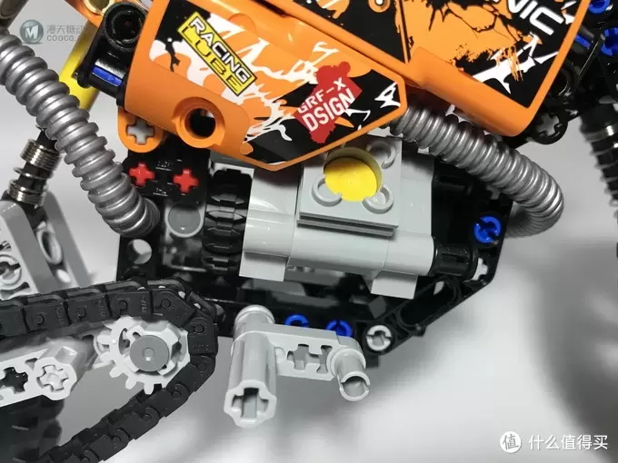 乐高还能这么拼: 复刻 LEGO 乐高科技 42007 越野摩托 乐高还能这么拼: 复刻 LEGO 乐高科技 42007 越野摩托