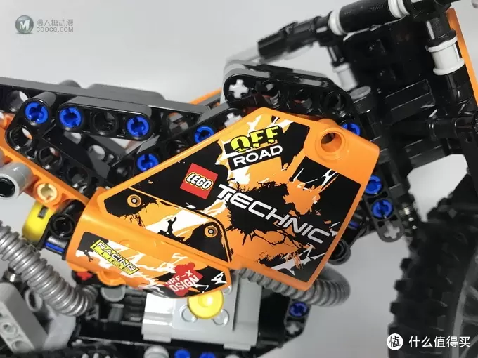 乐高还能这么拼: 复刻 LEGO 乐高科技 42007 越野摩托 乐高还能这么拼: 复刻 LEGO 乐高科技 42007 越野摩托