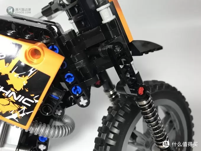 乐高还能这么拼: 复刻 LEGO 乐高科技 42007 越野摩托 乐高还能这么拼: 复刻 LEGO 乐高科技 42007 越野摩托