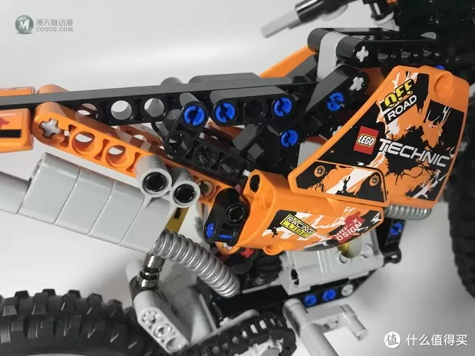 乐高还能这么拼: 复刻 LEGO 乐高科技 42007 越野摩托 乐高还能这么拼: 复刻 LEGO 乐高科技 42007 越野摩托