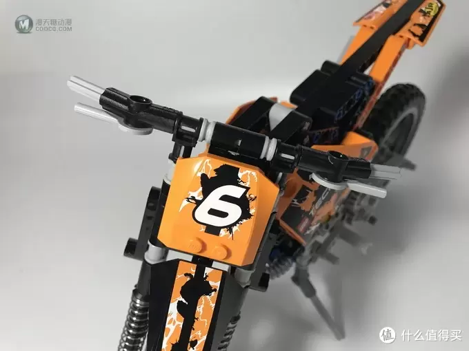 乐高还能这么拼: 复刻 LEGO 乐高科技 42007 越野摩托 乐高还能这么拼: 复刻 LEGO 乐高科技 42007 越野摩托