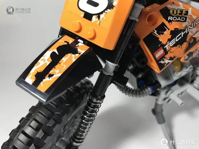 乐高还能这么拼: 复刻 LEGO 乐高科技 42007 越野摩托 乐高还能这么拼: 复刻 LEGO 乐高科技 42007 越野摩托