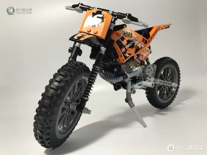 乐高还能这么拼: 复刻 LEGO 乐高科技 42007 越野摩托 乐高还能这么拼: 复刻 LEGO 乐高科技 42007 越野摩托