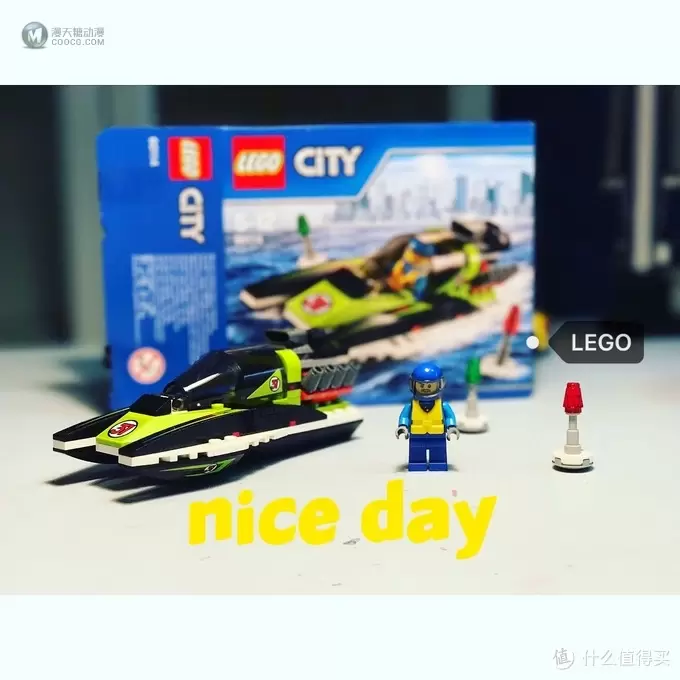 乐高这个大坑 篇十六:LEGO 城市生活 60114 F1赛艇 乐高这个大坑 篇十六:LEGO 城市生活 60114 F1赛艇