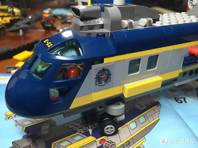 LEGO 乐高 60093 深海探险直升机-让我们一起探索海底世界的秘密 LEGO 乐高 60093 深海探险直升机-让我们一起探索海底世界的秘密