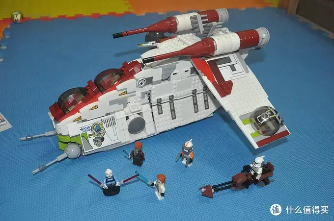 单反毁一生,LEGO穷三代 篇二十五:【ebay好物分享会】LEGO 7676 Republic Attack Gunship 共和国突击炮艇 单反毁一生,LEGO穷三代 篇二十五:【ebay好物分享会】LEGO 7676 Republic Attack Gunship 共和国突击炮艇