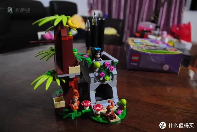 LEGO 乐高 Friends系列 41032 丛林急救摩托车X2,合体变笔筒 LEGO 乐高 Friends系列 41032 丛林急救摩托车X2,合体变笔筒