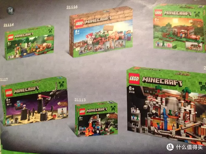 新系列来袭!LEGO 乐高 Minecraft The Cave 21113 Playset 创世神 山洞 新系列来袭!LEGO 乐高 Minecraft The Cave 21113 Playset 创世神 山洞