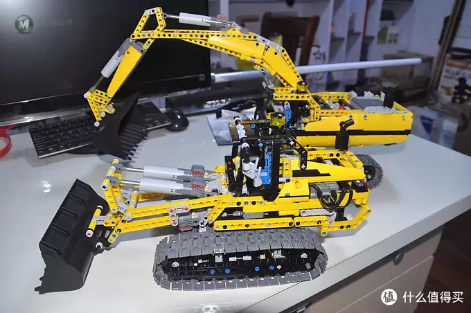 单反毁一生,LEGO穷三代 篇十一:LEGO 乐高 8043 B模式 推土机,附视频 单反毁一生,LEGO穷三代 篇十一:LEGO 乐高 8043 B模式 推土机,附视频
