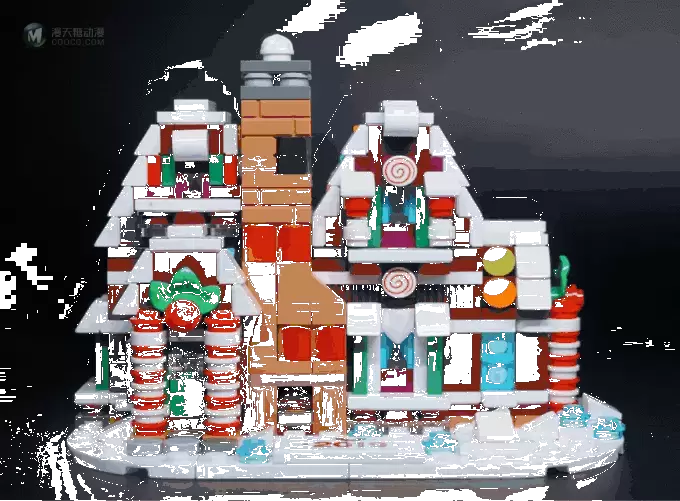 LEGO圣诞限定赠品——40337 迷你姜饼屋 LEGO圣诞限定赠品——40337 迷你姜饼屋